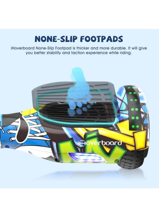 smart balance Hover Board 6,5 Pouces - Bluetooth - Puissance 700W - Overboard LED - Skateboard Auto Equilibrage - Image 4